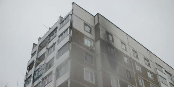 Пожар 21.02.2019 г. Могилев, ул. Габровская