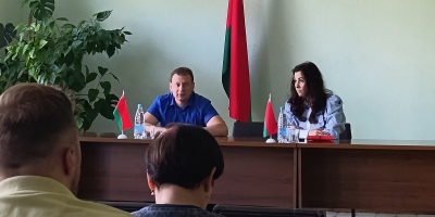 Рабочая встреча с заместителем прокурора прокуратуры г. Могилева